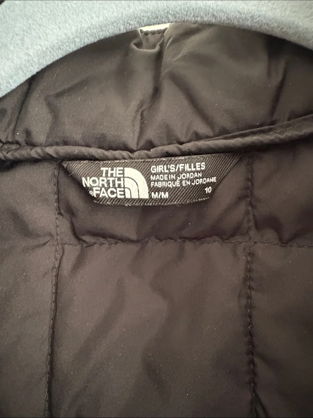 The North Face Black Kids Packable Quilted Puffer Jacket with Detachable Hood